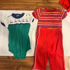 (2) boys outfits size (18) months